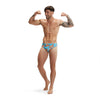 COSTUME SPEEDO UOMO SLIP NUOTO PISCINA ESCAPE SNAG SAMBO AZZURRO