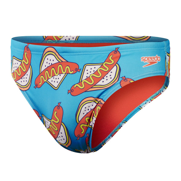 COSTUME SPEEDO UOMO SLIP NUOTO PISCINA ESCAPE SNAG SAMBO AZZURRO