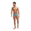 COSTUME SPEEDO UOMO SLIP NUOTO PISCINA DIGITAL VCUT BRIEF