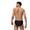 COSTUME SPEEDO UOMO SLIP MEDLEY LOGO SWIM BRIEFS NUOTO PISCINA NERO