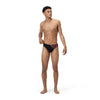COSTUME SPEEDO UOMO SLIP MEDLEY LOGO SWIM BRIEFS NUOTO PISCINA NERO