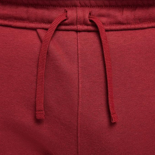 PANTALONE NIKE UOMO TUTA TRAINING JOGGER CLUB FELPATO ROSSO