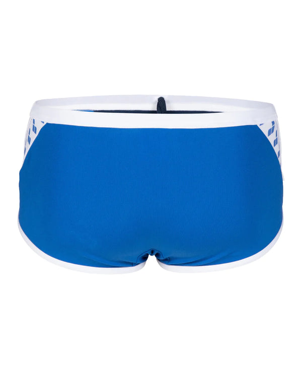COSTUME ARENA UOMO ALTO NUOTO PISCINA SWIM BRIEFS ICONS TRUNK ROYAL