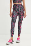 LEGGINGS DAMEN REEBOK CROSSFIT FITNESS HOSE DAMEN BLAU