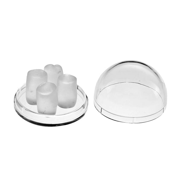 TAPPI ORECCHIE AQUA SPHERE EAR PLUGS TAPPA ORECCHIE SILICONE TRASPARENTI