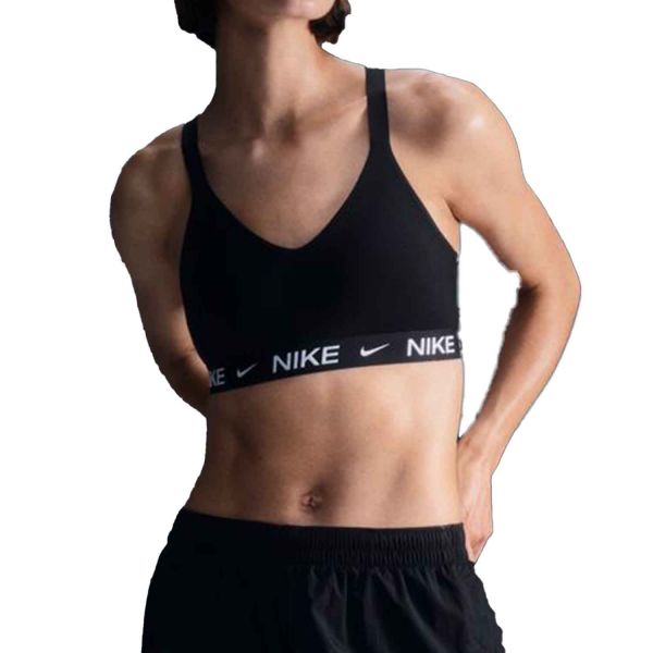 TOP REGGISENO SPORTIVO NIKE PRO WOMAN BRA DRI-FIT FITNESS WOD NERO