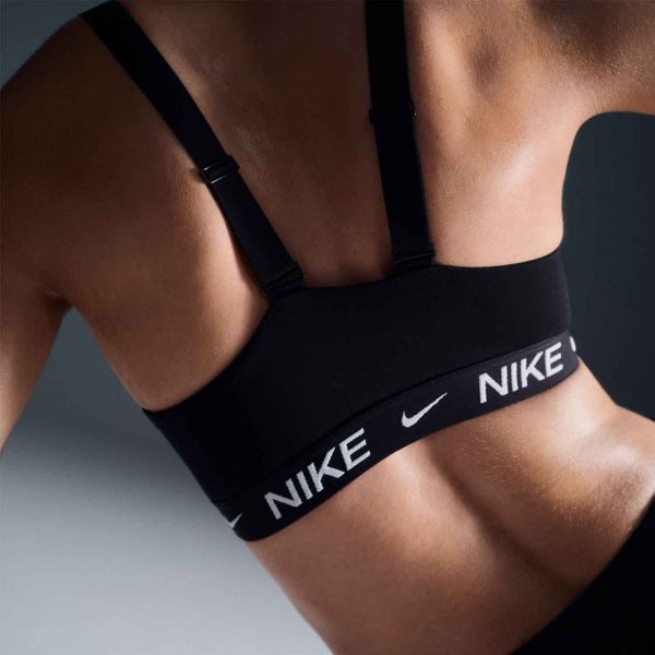 TOP REGGISENO SPORTIVO NIKE PRO WOMAN BRA DRI-FIT FITNESS WOD NERO
