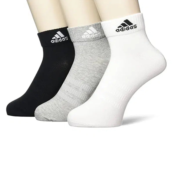 CALZE ADIDAS TRIPLA CALZINI LINEAR ANKLE (3 PAIA) SPORT PALESTRA