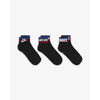 CALZE NIKE TRIPLA EVERYDAY PLUS SOCKS CALZA FITNESS 3 PAIA ITALIA
