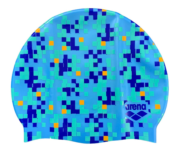 CUFFIA ARENA SILICONE SWIM CAP CUFFIE PISCINA NUOTO MOSAICO