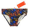 COSTUME SPEEDO ENDURANCE + UOMO SLIP NUOTO PISCINA FIAMME
