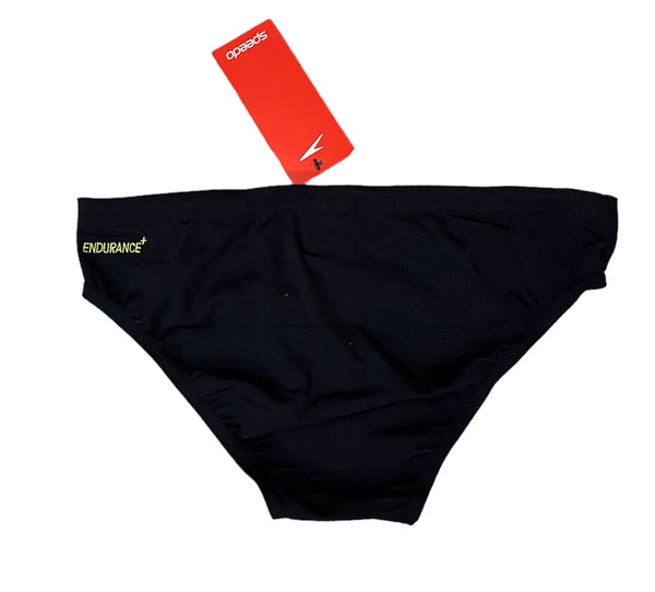 COSTUME SPEEDO ENDURANCE + UOMO SLIP NUOTO PISCINA NERO