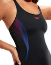 SPEEDO WOMEN'S SWIMSUIT ONE PIECE MUSCLEBACK BLACK