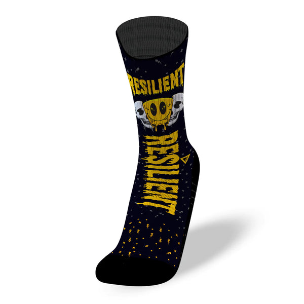 CALZE LITHE CROSSFIT RESILIENT SKULL WOD WORKOUT RX SOCKS