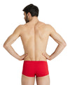 COSTUME ARENA UOMO SLIP ALTO NUOTO PISCINA SOLID LOW WAIST SHORT TRUNK ROSSO