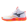 SCARPE VOLLEY MIZUNO WAVE MOMENTUM ELITE MID SCARPA PALLAVOLO WHITE