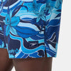 BOXER MARE SPEEDO COSTUME UOMO NUOTO PISCINA BLU FIORI