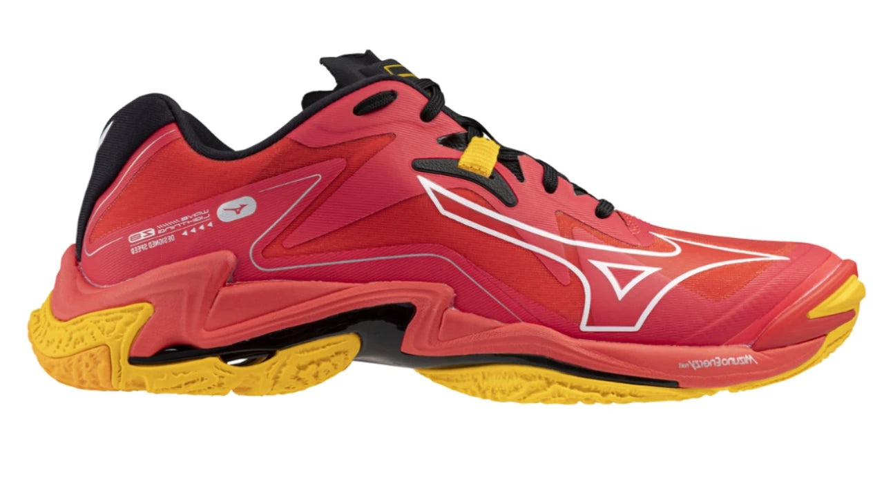 Mizuno wave lightning z2 top uomo arancione
