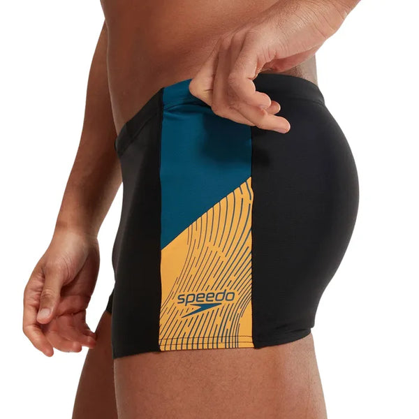 BOXER UOMO SPEEDO COSTUME DA BAGNO ALTO DIVE AQUASHORT