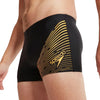 BOXER UOMO SPEEDO ECO MEDLEY LOGO NERO COSTUME ALTO