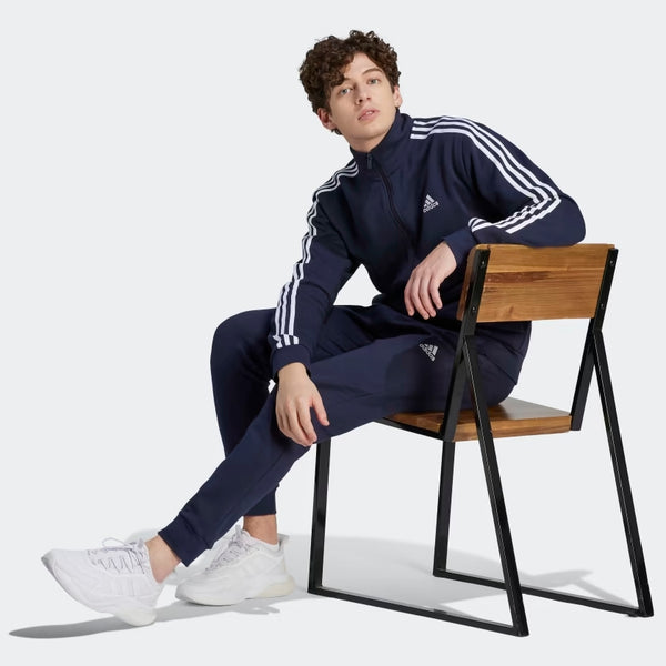 ADIDAS ORIGINALS HERREN TRAININGSANZUG MIT REISSVERSCHLUSS HERRENANZÜGE DUNKELBLAU SCHWARZ