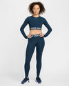 LEGGINGS NIKE PRO WOMEN'S PANTS SPORTWEAR BLACK WORKOUT