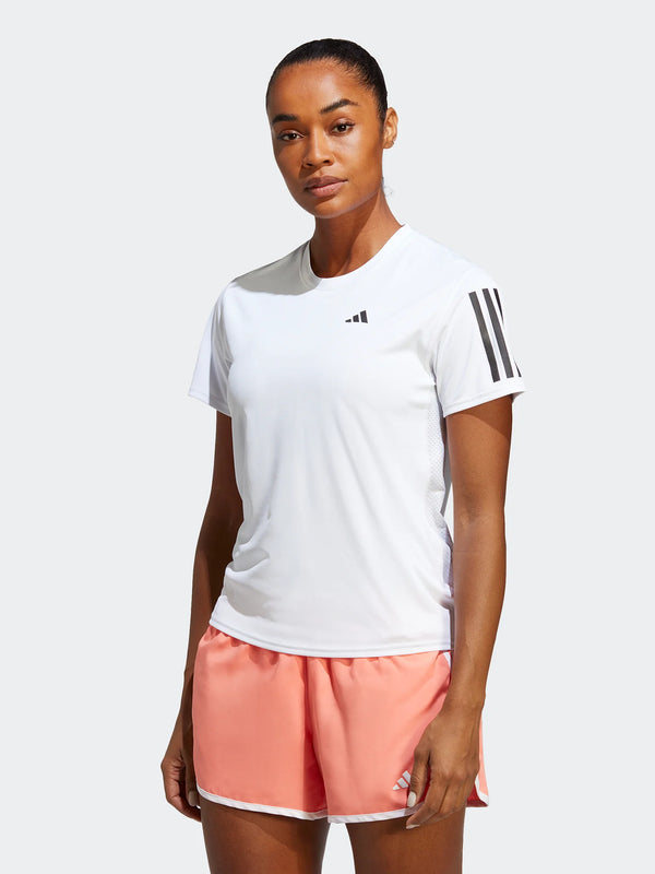 T SHIRT ADIDAS MAGLIA DONNA RUNNING OWN THE RUN TEE WHITE