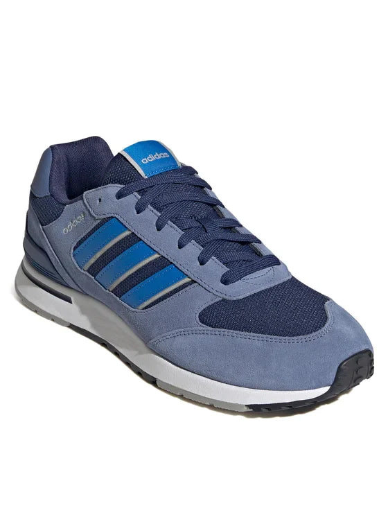 SCARPE ADIDAS RUN 80 SCARPA UOMO SPORTIVA PASSEGGIO MODA BLU
