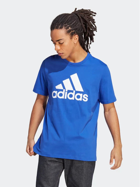 T SHIRT ADIDAS UOMO MAGLIA TRAINING FITNESS SPORT BLU NAVY