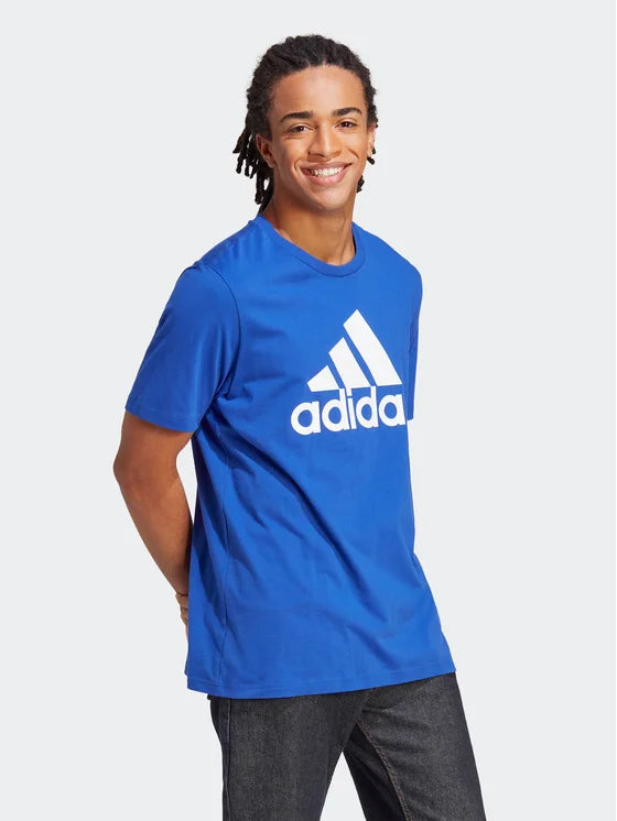 T-SHIRT ADIDAS UOMO MAGLIA TRAINING FITNESS SPORT BLU NAVY