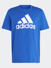 T-SHIRT ADIDAS UOMO MAGLIA TRAINING FITNESS SPORT BLU NAVY