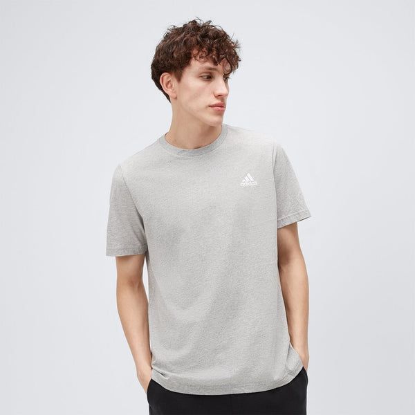 T-SHIRT ADIDAS UOMO MAGLIA HERREN TRAINING FITNESS SPORT COTONE GRIGIA