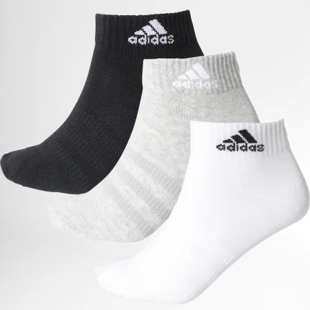 CALZE ADIDAS TRIPLA CALZINI LINEAR ANKLE (3 PAIA) SPORT PALESTRA