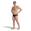 COSTUME ARENA UOMO SLIP NUOTO PISCINA NERO BLUE BRIEF