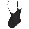 COSTUME NUOTO ARENA DONNA INTERO PISCINA NUOTO LUCENT BACK ONE PIECE NERO