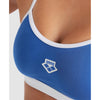 COSTUME BIKINI ARENA 2 PEZZI A FASCIA DONNA PISCINA NUOTO BLU BIANCO