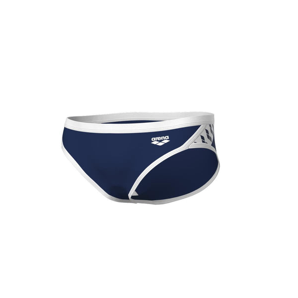COSTUME ARENA ICONS UOMO SLIP NUOTO PISCINA BRIEF STRIPE SWIM BLU NAVY WHITE