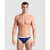 COSTUME ARENA ICONS UOMO SLIP NUOTO PISCINA BRIEF STRIPE SWIM BLU NAVY WHITE