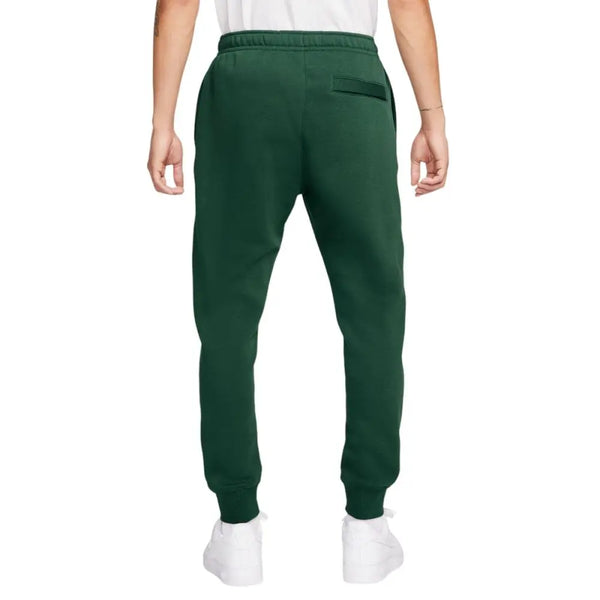 PANTALONE NIKE UOMO TUTA TRAINING JOGGER CLUB FELPATO VERDONE