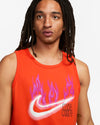 Canotta da basket Nike Swoosh – Uomo