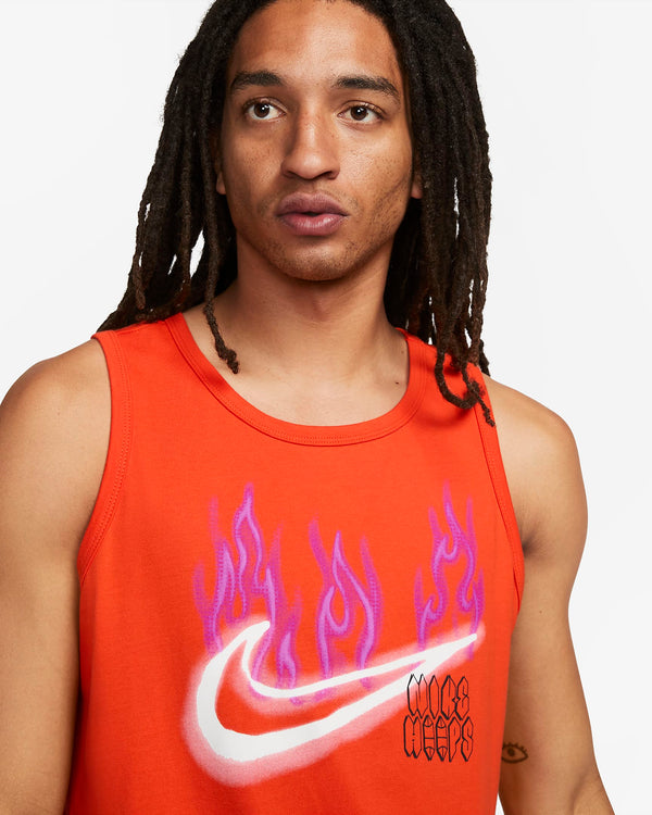 Canotta da basket Nike Swoosh – Uomo