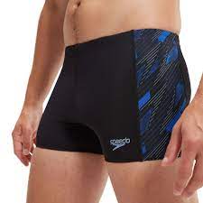 COSTUME SPEEDO PARIGAMBA HYPERBOOM LOGO AQUASHORT UOMO SLIP NUOTO PISCINA