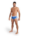 COSTUME ARENA UOMO ALTO NUOTO PISCINA SWIM BRIEFS ICONS TRUNK ROYAL