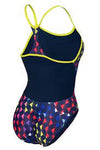 COSTUME ARENA DONNA INTERO PISCINA SOLID SPALLINA STRETTA MULTICOLOR
