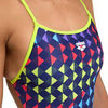 COSTUME ARENA DONNA INTERO PISCINA SOLID SPALLINA STRETTA MULTICOLOR