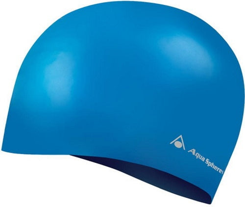 CUFFIA PISCINA AQUA SPHERE SILICONE SWIM JUNIOR BIMBO BIMBA CUFFIE NUOTO AZZURRA
