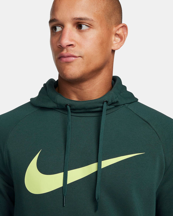 NIKE DRI-FIT TRAINING CROSSFIT SWOOSH MEN'S GRAY SWEATSHIRT
