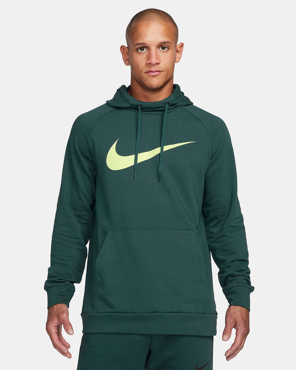 NIKE DRI-FIT TRAINING CROSSFIT SWOOSH MEN'S GRAY SWEATSHIRT