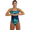COSTUME ARENA DONNA INTERO PISCINA SPALLINA STRETTA FANTASY