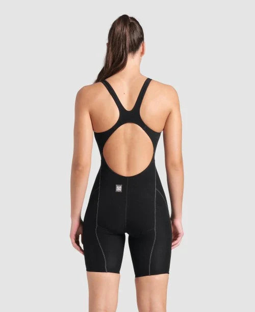 COSTUMONE ARENA POWERSKIN IMPULSO DONNA NERO WOMAN GARA PISCINA RACING OPENBACK
